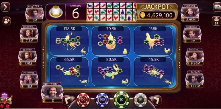 Đặt cược Game Bầu Cua Tôm Cá 123win cho ván tiếp theo  